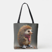 Fantasy Schattigee Hedgehog Sharp Needles Draagtas (Achterkant)