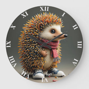 Fantasy Schattigee Hedgehog Sharp Needles Grote Klok