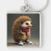 Fantasy Schattigee Hedgehog Sharp Needles Sleutelhanger (Voorkant)