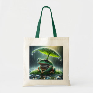 Fantasy Schattigee kikkerblad paraplu Tote Bag
