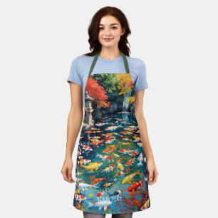 Fantasy Schattigee Koi Visvijver Schort