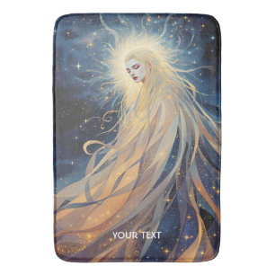 Fantasy Schattigee Lady Space Stars Badmat
