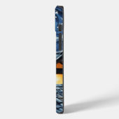 Fantasy Schattigee Nacht Sterren Cat Case-Mate iPhone Case (Achterkant / Links)