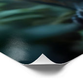 Fantasy Schattigee prehistorische boze eekhoorn Perfect Poster (Hoek)