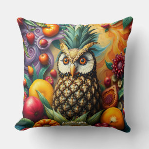 Fantasy Schattigee serene ananas uil Kussen