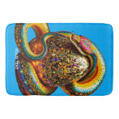Fantasy Schattigee Snake Egg Vibrant Badmat (Voorkant)