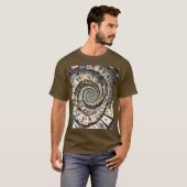 Fantasy Schattigee Spiral Kaarten Trap T-shirt (Voorkant volledig)