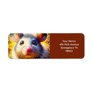 Fantasy Schattigee Sweet Surreal Mice Etiket