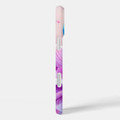 Fantasy Schattigee vogel roze orchidee Case-Mate iPhone Case (Achterkant / Rechts)