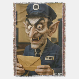 Fantasy Schattigee vreemde postbode Deken