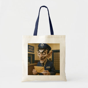 Fantasy Schattigee vreemde postbode Tote Bag