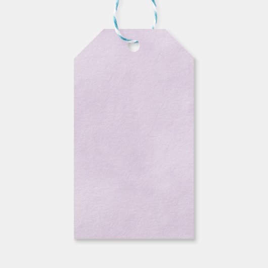 Fantasy Schilderachtig Natuur Landschap Happy Birt Cadeaulabel (Achterkant)