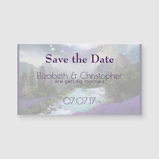 Fantasy Schilderachtig Natuur Landschap Save the D (Voorkant)