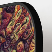 Fantasy schilderij (1) pickleball paddle (Links Detail)