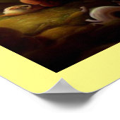 Fantasy Schilderij 5 - Dorpslandschap Poster (Hoek)