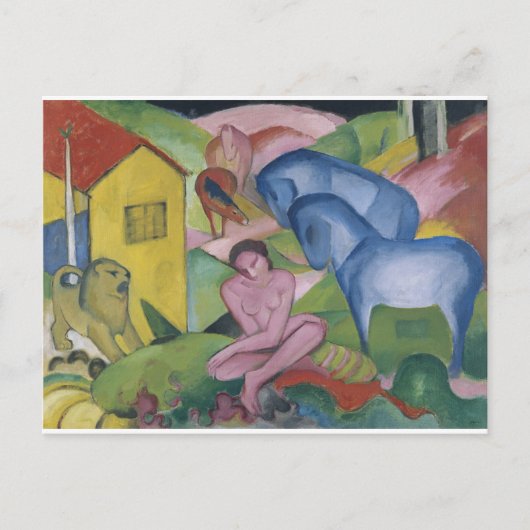  Fantasy-schildering met de titel 'De droom' Briefkaart (Voorkant)