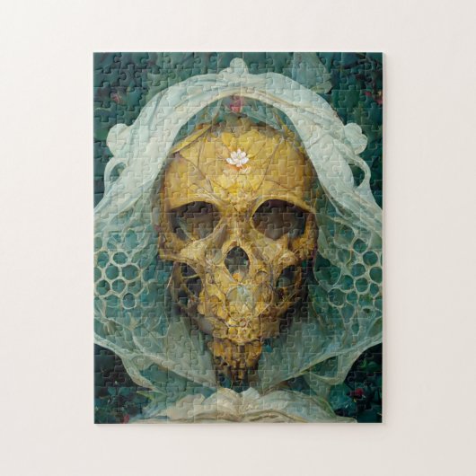 Fantasy Sci-Fi van de Drone Bee Skull Legpuzzel (Verticaal)