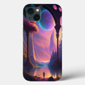 Fantasy Science Fiction Landscape Case-Mate iPhone Case (Achterkant)