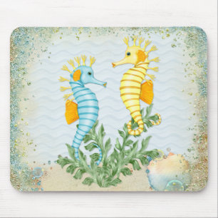 Fantasy Seahorse en Bling Muismat