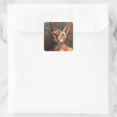 Fantasy Siamese Cat Stickers (Tas)