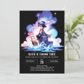 Fantasy Sjabloon Pirate Verjaardag Kaart (Staand voorkant)