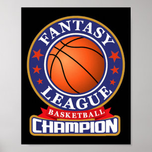 Fantasy Sketll League Kampioenschap Trofee Poster