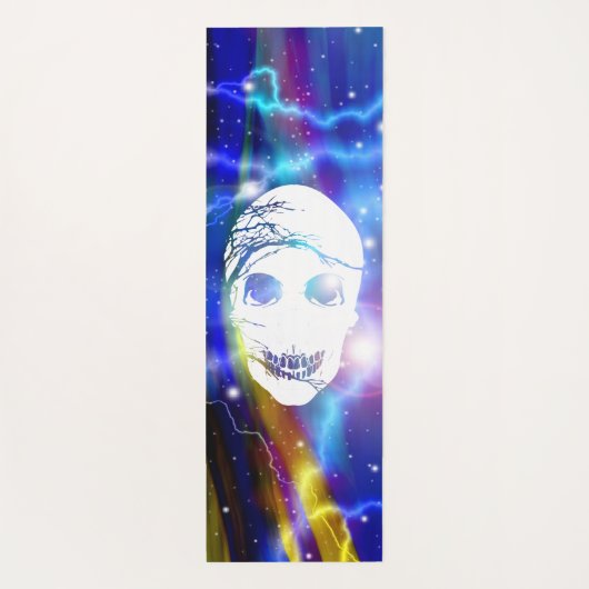 Fantasy Skull Yogamat (Achterkant)