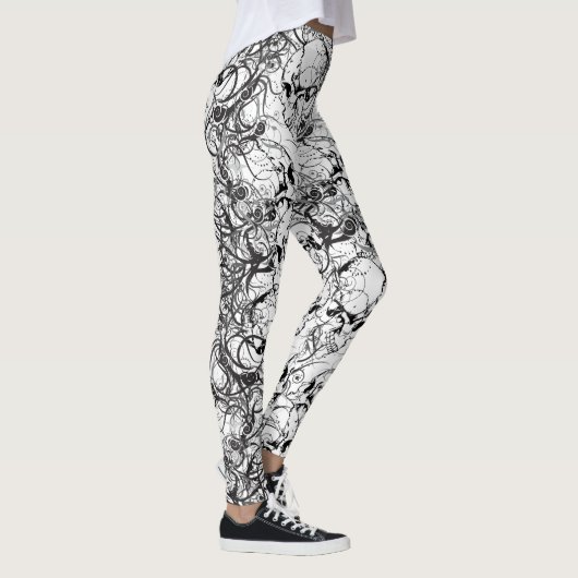 Fantasy Skulls Leggings (Rechts)