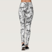 Fantasy Skulls Leggings (Achterkant)