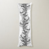 Fantasy Skulls Lichaamskussen (Achterkant (Verticaal))