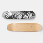 Fantasy Skulls Skateboard (Horizontaal)