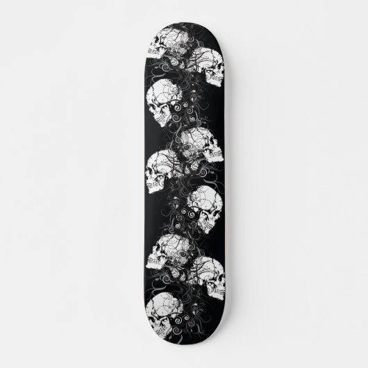 Fantasy Skulls Skateboard (Voorkant)