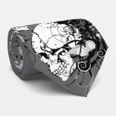 Fantasy Skulls Stropdas (Opgerold)