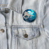 Fantasy Sky Siren Ronde Button 5,7 Cm (In situ)