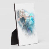 Fantasy Sky Siren Vignette Fotoplaat (Zijkant)