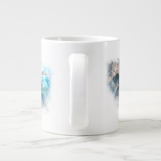 Fantasy Sky Siren Vignette Jumbo Mok (Achterkant)