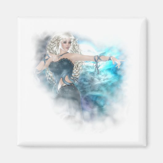 Fantasy Sky Siren Vignette Magneet (Voorkant)