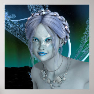 Fantasy Sneeuwfee Poster