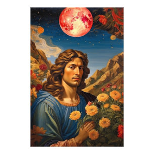 *~* Fantasy Soldeir van God AP50 Universum Aarde Foto Afdruk