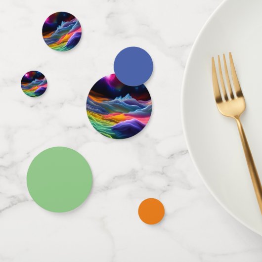 Fantasy Space Escape Confetti (Groep)