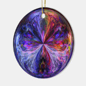 Fantasy Sphere Keramisch Ornament (Links)
