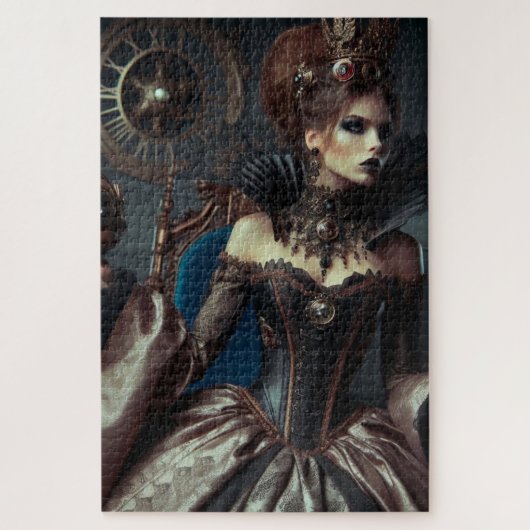 Fantasy Sprookje Elegant Evil Queen Legpuzzel (Verticaal)