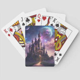 Fantasy Sprookje Kasteel Pokerkaarten