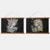 Fantasy Sprookje Vrouwen Hangend Wandkleed (Dubbel)