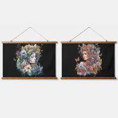 Fantasy Sprookje Vrouwen Hangend Wandkleed (Dubbel)