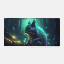 Fantasy Squirrel Desk Mat