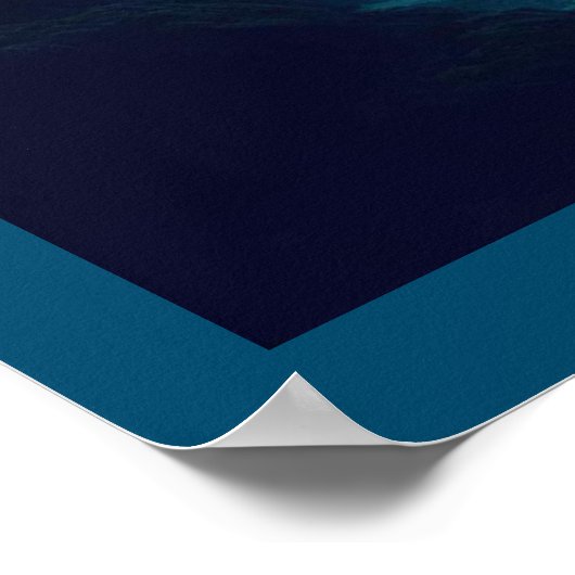 Fantasy Stad van Atlantis 1 Poster (Hoek)