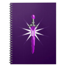 Fantasy Starburst Warrior kinderen Spiraal Noteboo