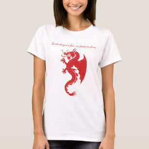 Fantasy Stroke Dragon kunst merchandise T-shirt