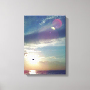 Fantasy Sunset 4 op Canvas Afdruk